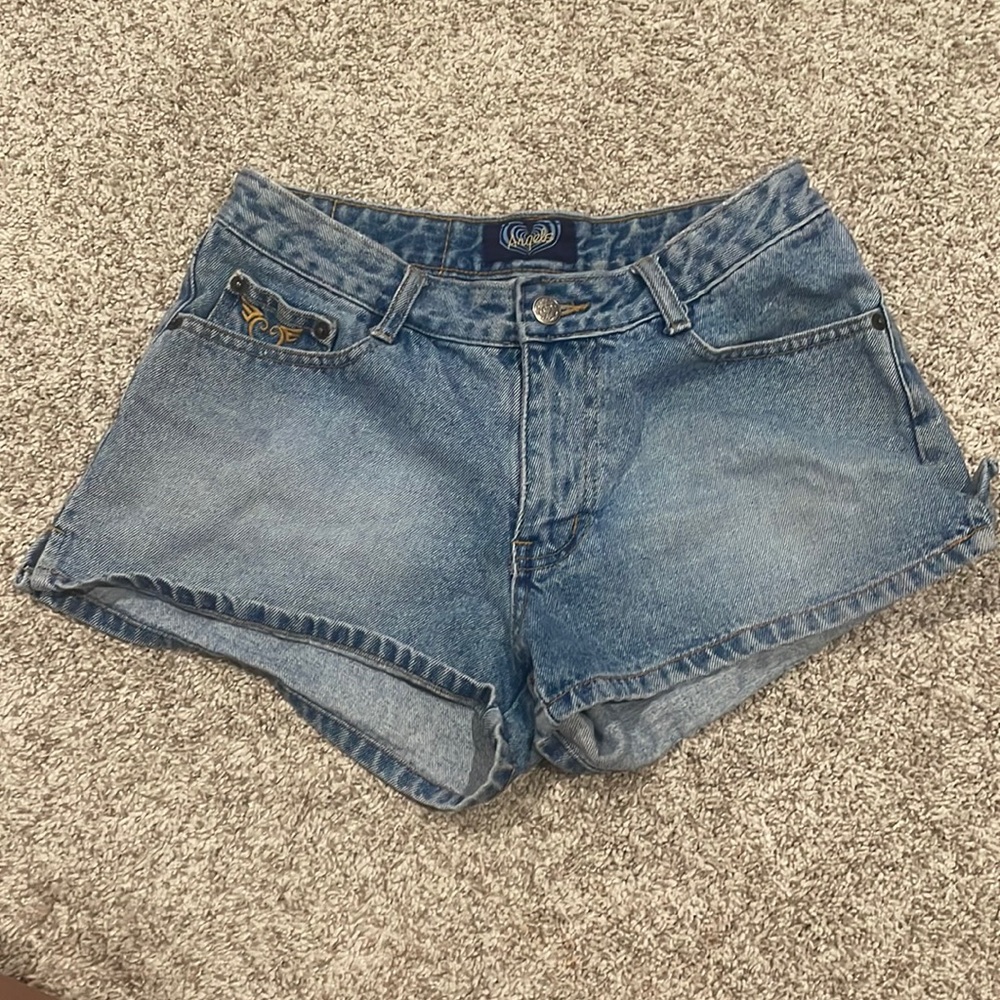 Angels Blue Jean Shorts